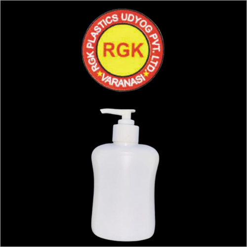 White Hdpe Handwash Bottle With Liquid Dispenser