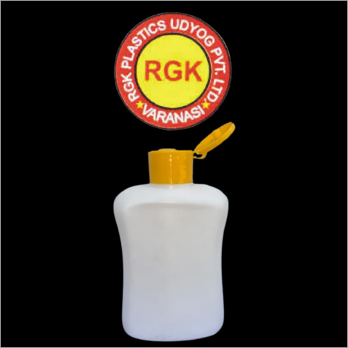 White Hdpe Handwash Bottle With Flip Top Cap