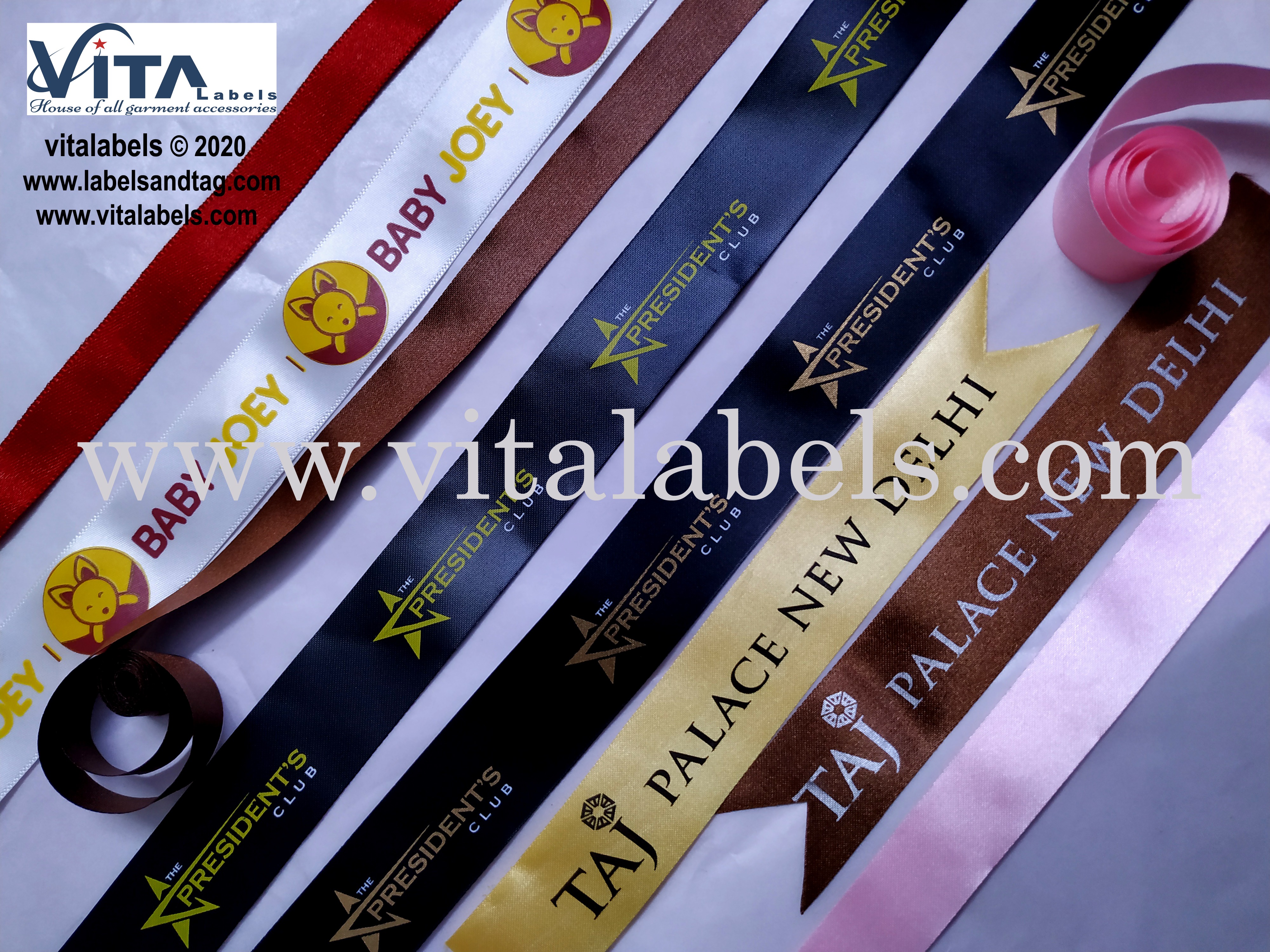 Printed Ribbon Custom - Color: As Per Requirement/customised