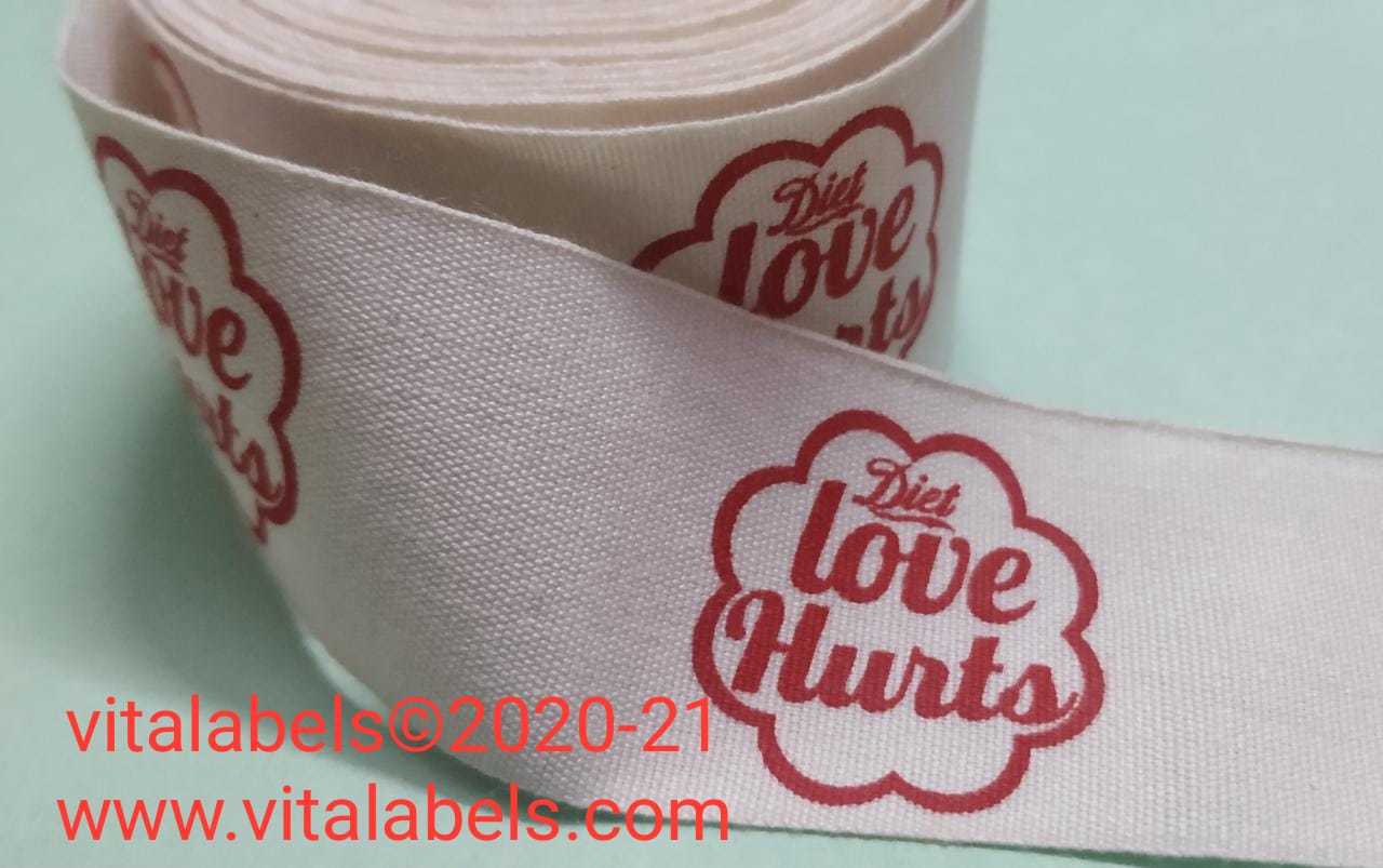 Printed Ribbon Custom - Color: As Per Requirement/customised