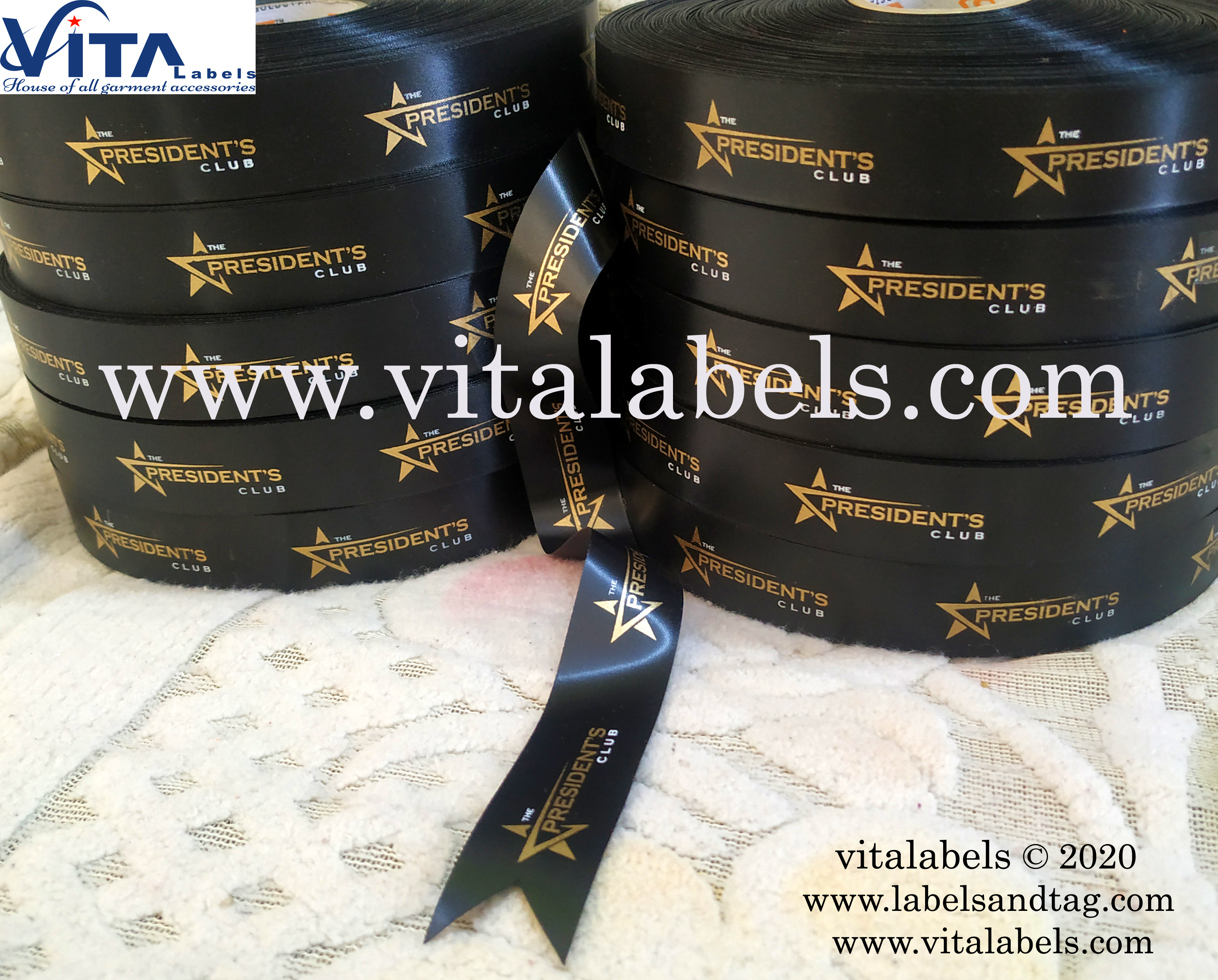 Printed Ribbon Custom - Color: As Per Requirement/customised