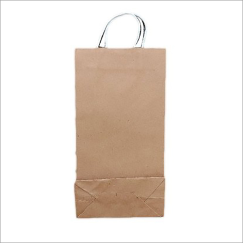 बायोडिग्रेडेबल ब्राउन पेपर कैरी बैग
