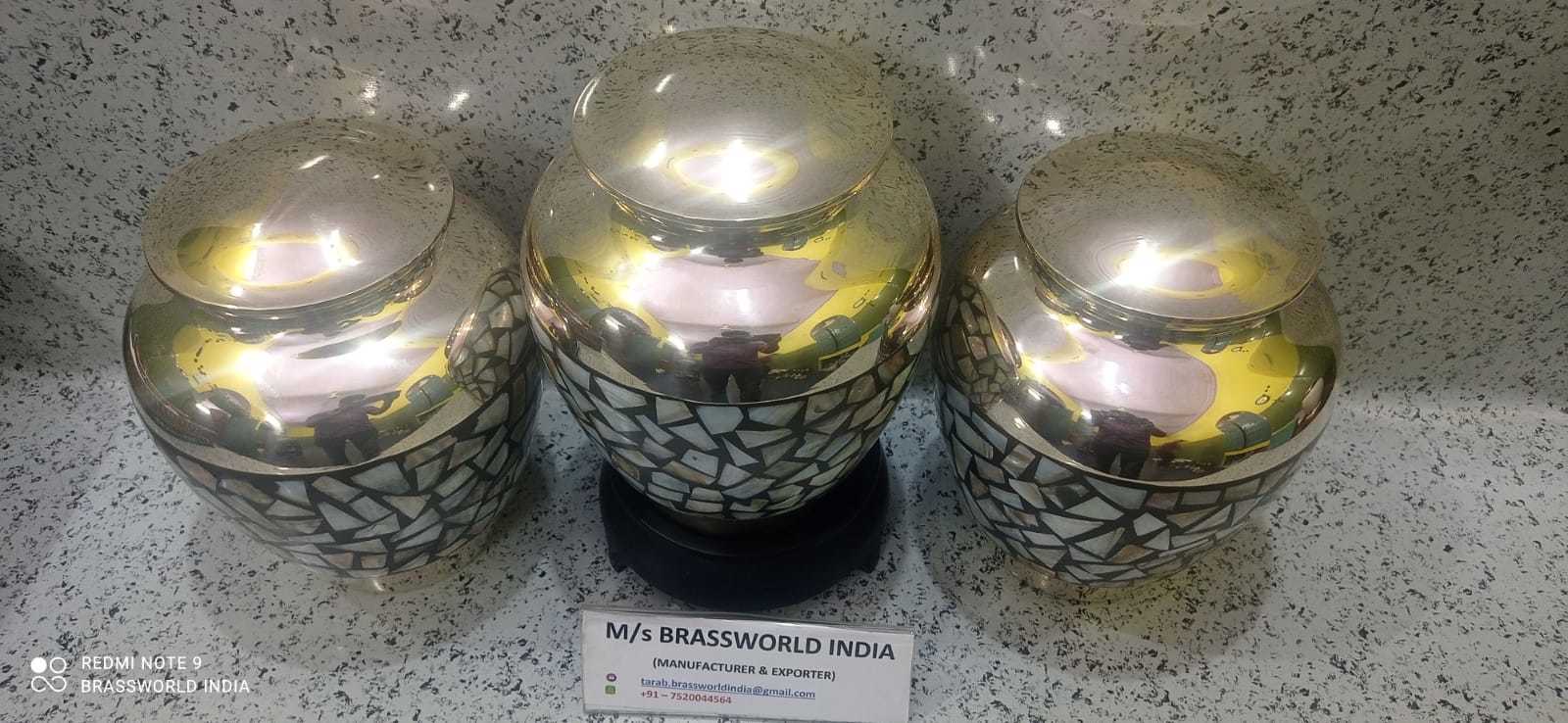 Brass Mother Of Pearl New Design High Quality Engraved Church Supplies