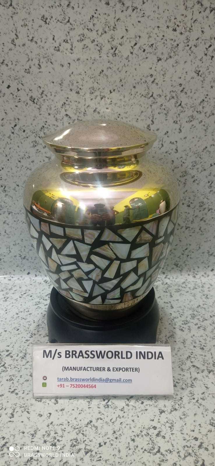 Brass Mother Of Pearl New Design High Quality Engraved Church Supplies