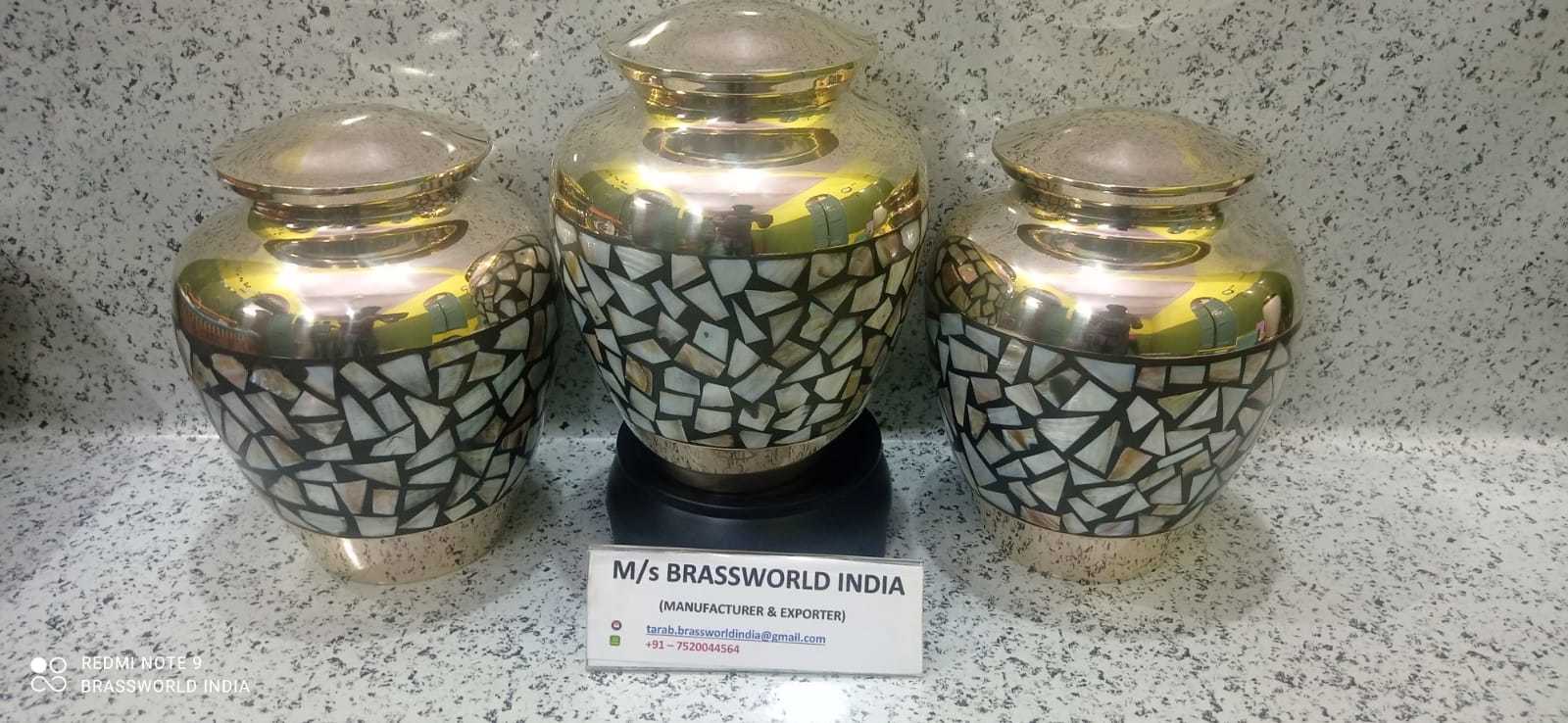 Brass Mother Of Pearl New Design High Quality Engraved Church Supplies