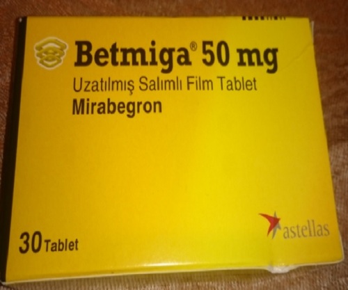 Betmiga 25mg 50 Mg 30 Tablets
