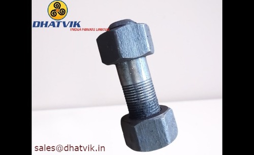 स्टड ऑफ फिनिशिंग मिल कार्डन शाफ्ट एचटी स्टड बोल्ट एंड हेक्स नट