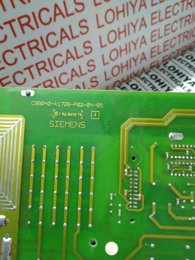 Siemens C98040-a1726-p02-04-85 Pcb Card