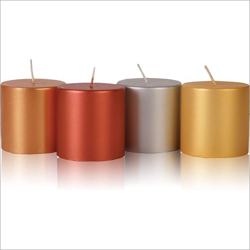 Multicolor Fancy Pillar Candles