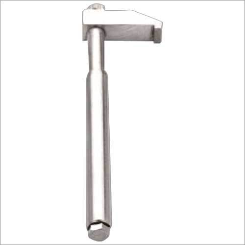 Stainless Steel Hepa Filter Clamp - 85x100 Mm, Polished Finish, Silver Color, Ideal for Industrial and Chemical Applications