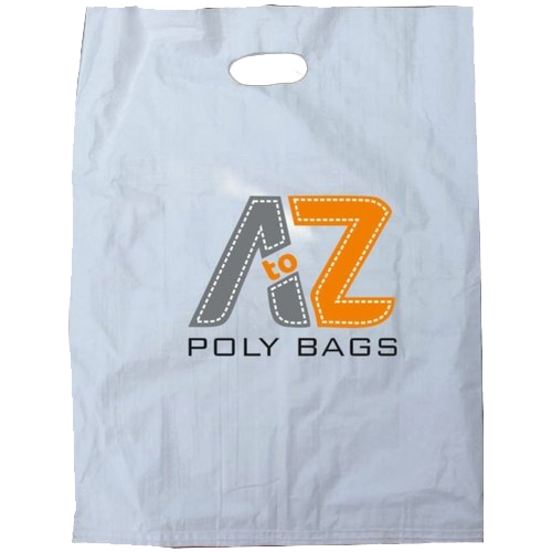 प्रिंटेड डी कट हैंडल पीपी वॉवन बैग