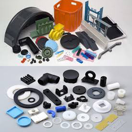 Multicolor Plastic Injection Moulding Work