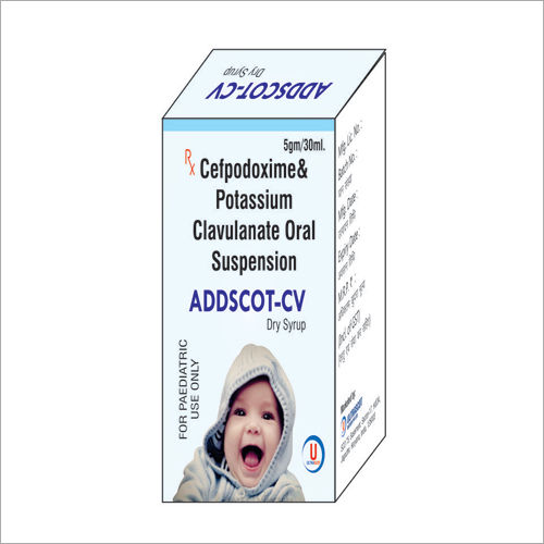 30 Ml Cefpodoxime And Potassium Clavulanate Oral Suspension Dry Syrup