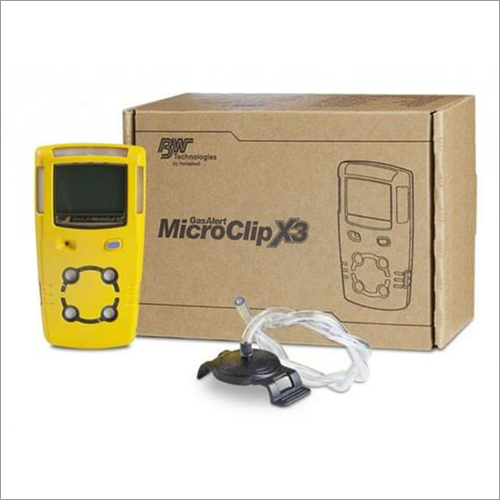 Yellow Honeywell Multi Gas Detector Without Pump