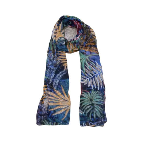 Designer Chiffon Printed Scarves - Color: Multicolor