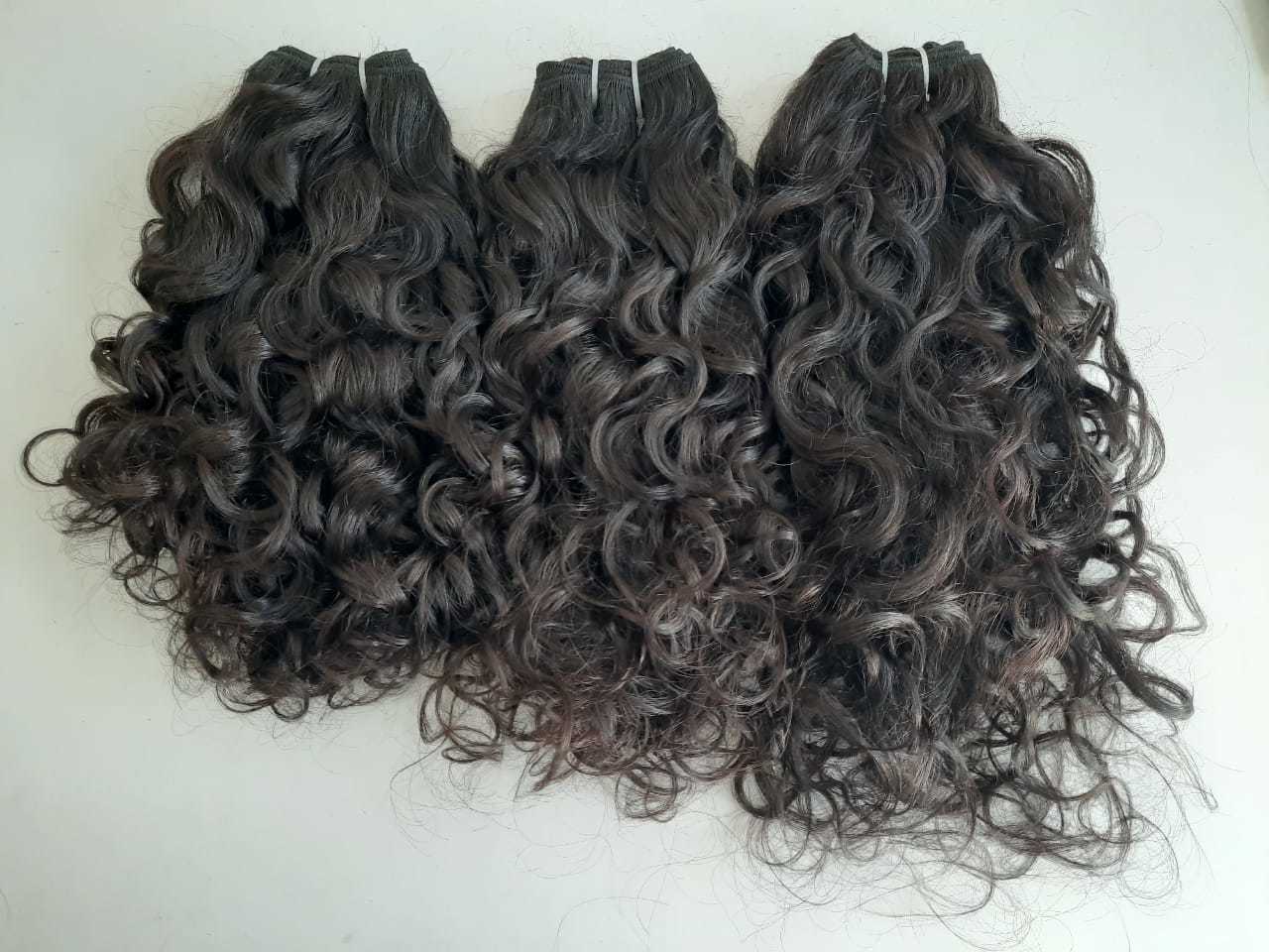 Unprocessed Brazilian Virgin Curly Human Hair Application: Household