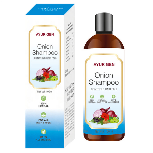 Onion Shampoo - Oil Form | Hair Oil & Serum for Enhanced Hair Growth, Reducing Hair Fall
