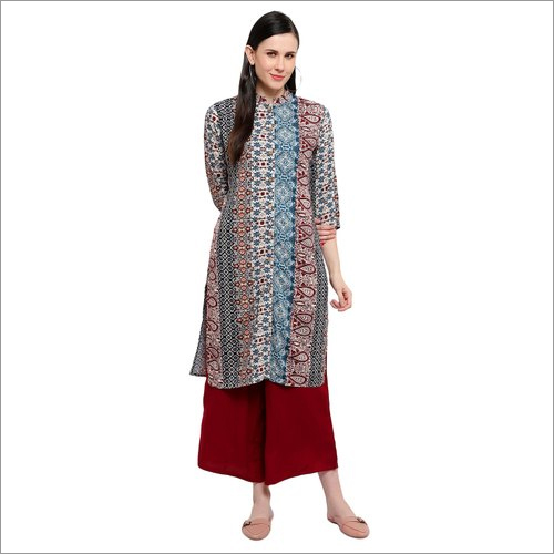 Washable Elan Hive Rayon Kurti