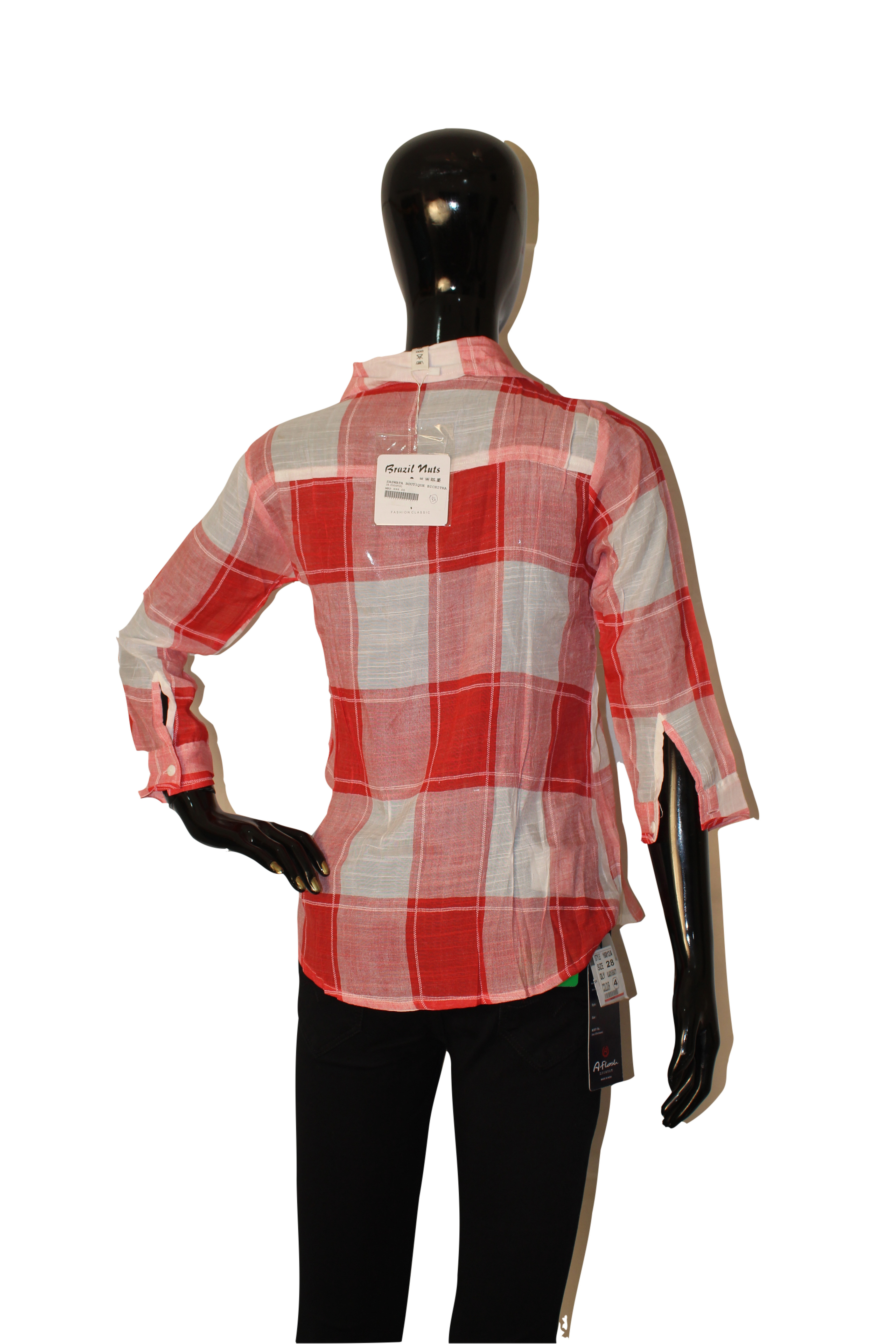 Any Color Ladies Checked Shirt