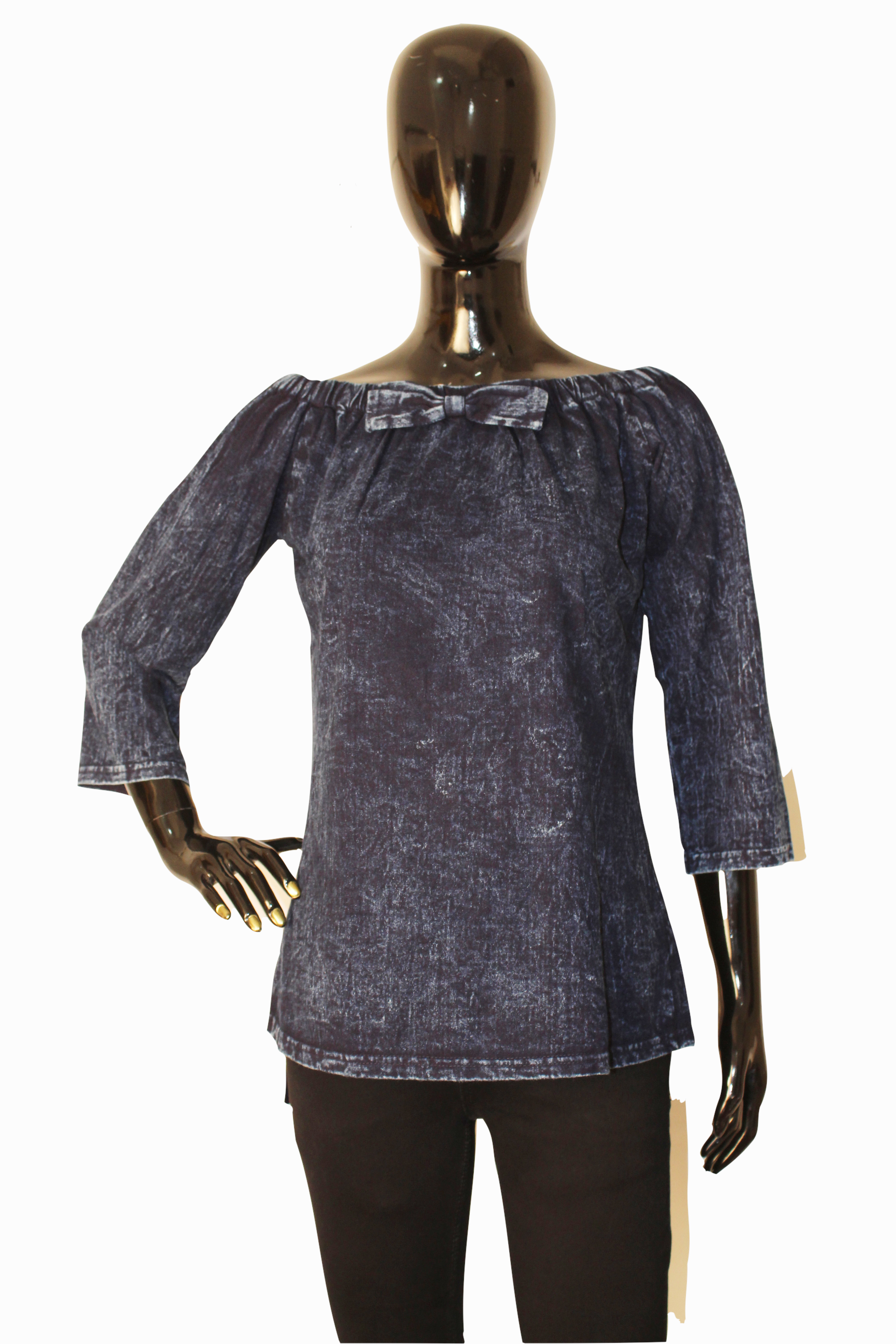 Any Color Ladies Boat Neck Top