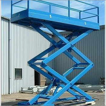 Hydraulic Lift - Metal Construction, Electric Power Supply | Heavy-Duty Performance for Enhanced Lifting Capability