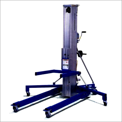 Material Handling Lift - Electric Power Supply | Versatile for Various Material Types