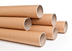 White / Brown Durable Paper Core Pipe