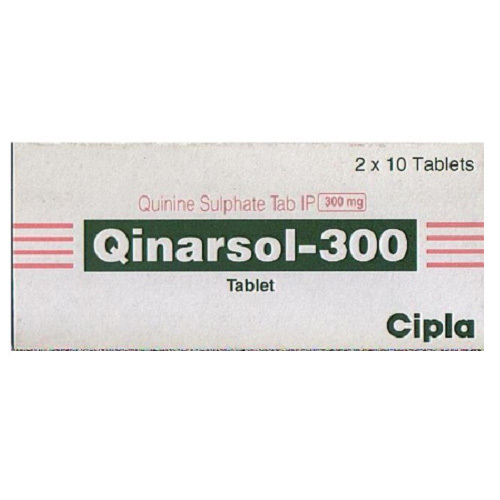 Quinine Sulphate 300 mg - 100 Tablets | For Malaria Treatment, Prescription Dosage, Suitable for Adults
