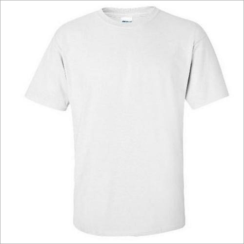 Mens Round Neck Plain T-Shirt - Cotton Fabric, Sizes M/L/S/XL , Short Sleeves, O-Neck Design, Classic Plain Style