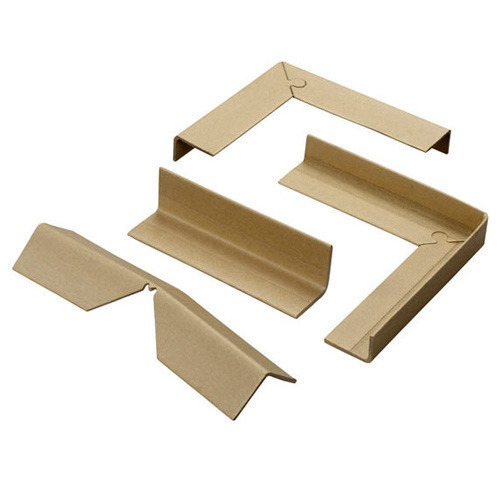 Edge Protector - Corrugated Paper, 35x35x3 Mm To 50x50x5 Mm | Moisture Proof, Waterproof, Brown/white Color Options