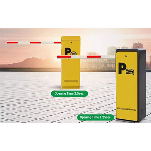 Yellow Electronic Automatic Boom Barrier