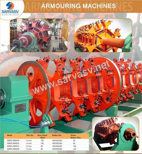 Armouring Machines - General Use: Core Laying