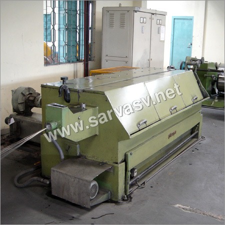 Intermediate Wire Drawing Machine - Steel Wire, Max Inlet Dia 6 mm, Green Color | Automatic Operation, 1 Year Warranty, Enhanced Performance Features