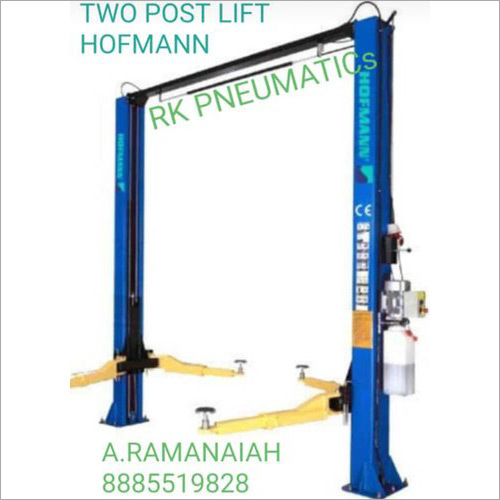 Two Post Lift - Steel, 11' x 2416 mm Dimensions, 3HP Motor, 1981 mm Rise, 2416 mm Drive Thru Clearance, Floor To Overhead Switch at 3423 mm