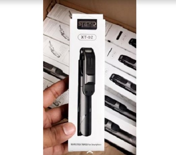 Xt02 Professional Video And Picture Catcher Bluetooth Selfie Stick With Tripod Stand Body Material: Abs