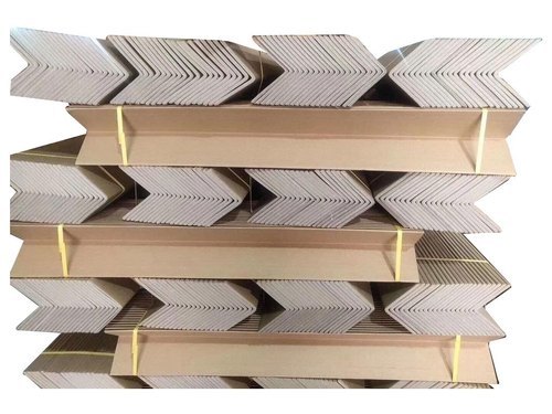 White / Brown Kraft Paper Corner Protector Edge Angle Board