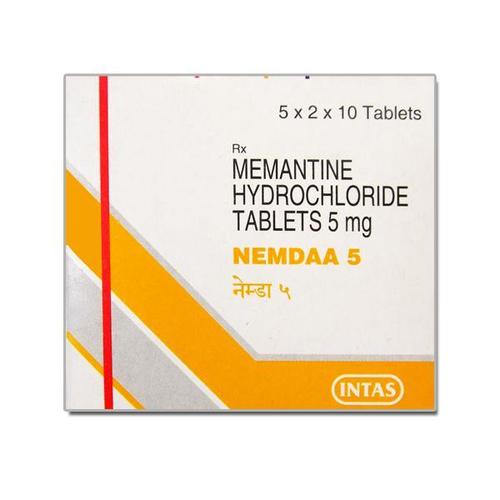 5 Mg Memantine Hydrochloride Tablets General Medicines