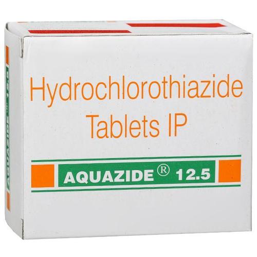 Hydrochlorothiazide Tablets IP - 1000 Count Box | Diuretic for High Blood Pressure and Edema Relief
