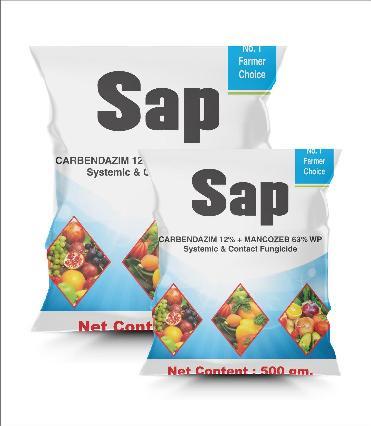 Carbendazin 12% + Mancozed 63% Wp Fungicide Powder