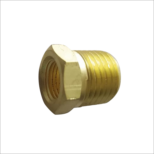 Brass Hex Bush - Premium Quality Brass Material | Versatile and Durable Plumbing Connection