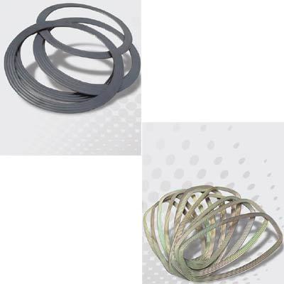 Corrugated Gaskets - Stainless Steel, Ring Gasket for Industrial Use | Highly Flexible, Durable, Lightweight, Low Bolt Load