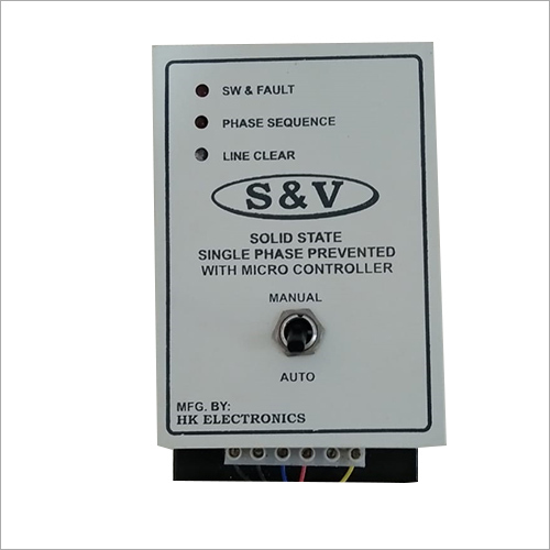 Electrical Single Phase Prevented With Micro Controller Application: Industrial
