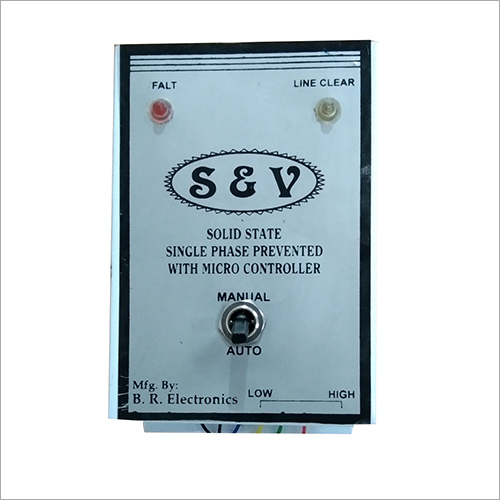 Electrical Single Phase Prevented With Micro Controller Application: Industrial