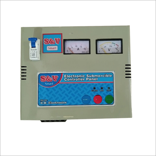 Electronic Submersible Controller Panel Base Material: Mild Steel