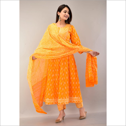 Any Color Ladies Anarkali Suit