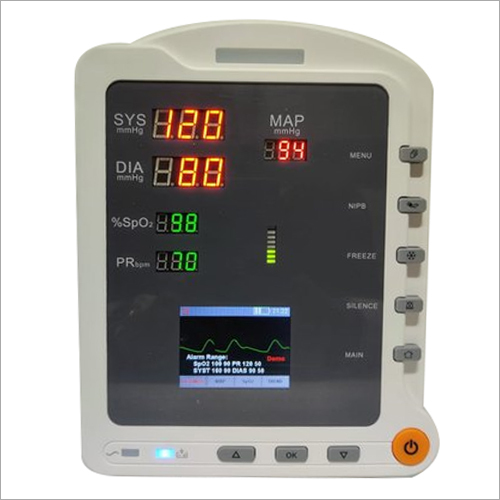 Plastic Body Table Top Pulse Oximeter With Nibp