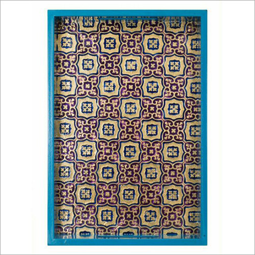 मीनाकारी वुडन ट्रे