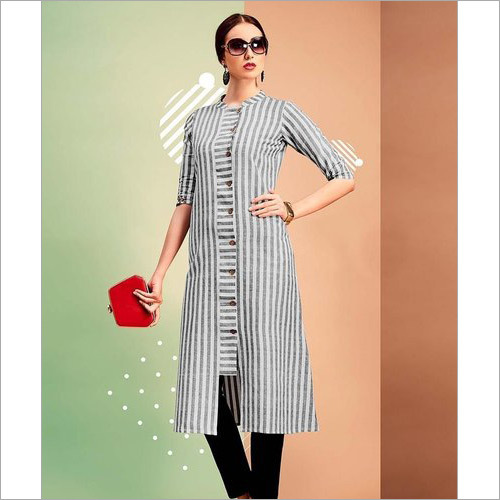 डिज़ाइनर कॉटन कुर्ती