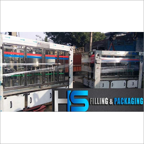 Glass Bottle Filling Machine - Metal Construction, Automatic Operation | Human Machine Interface, Beverage Application