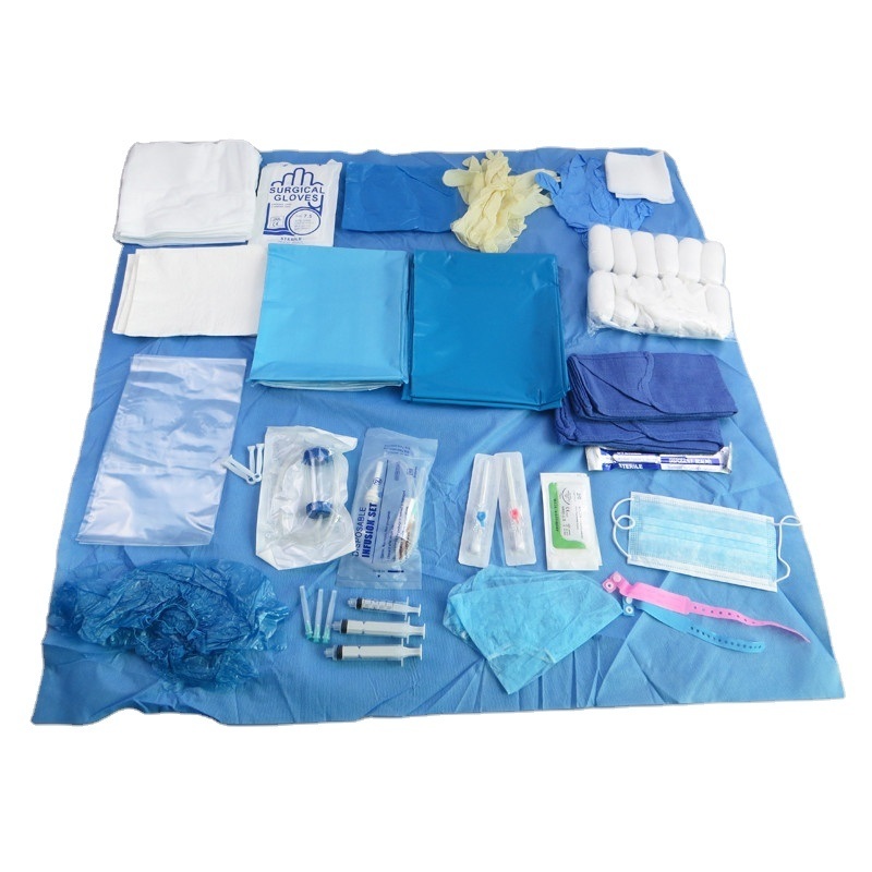 120x210cm Plain Sheet - Pe Film, Medical Blue Color, Sterile (Eto) | Ideal For Hospital Use